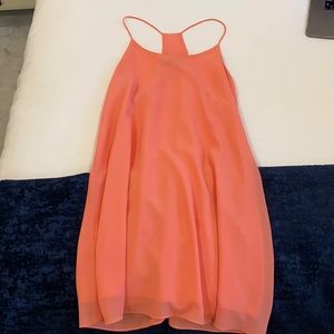 Spaghetti strap dress.